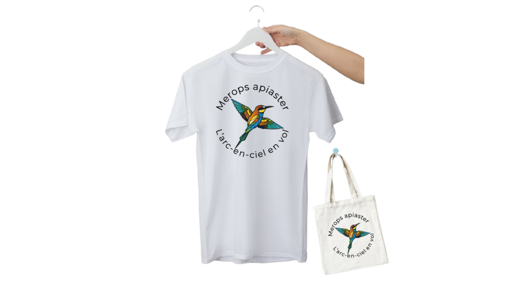 illustration tshirt guêpier