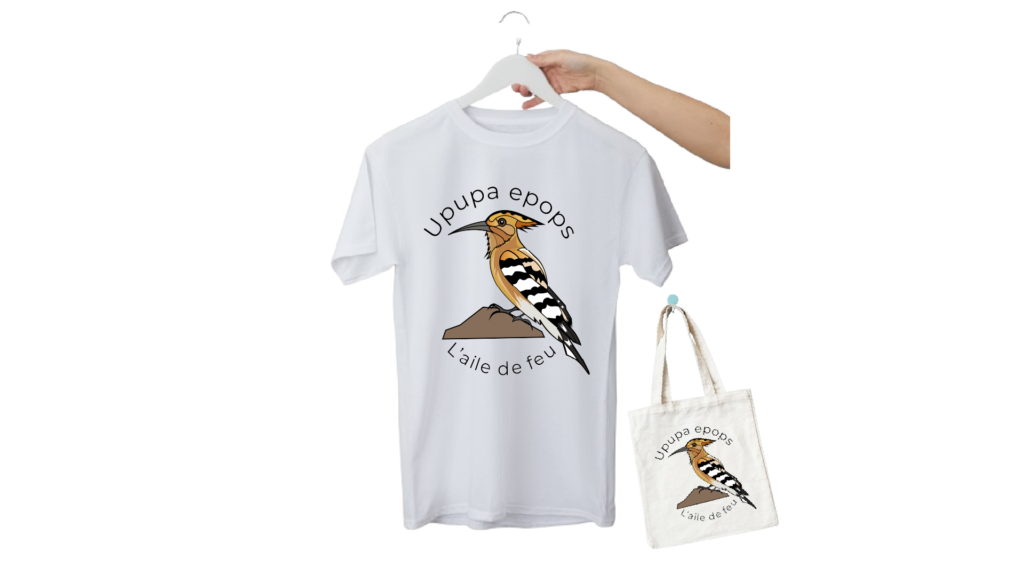 illustration tshirt huppe